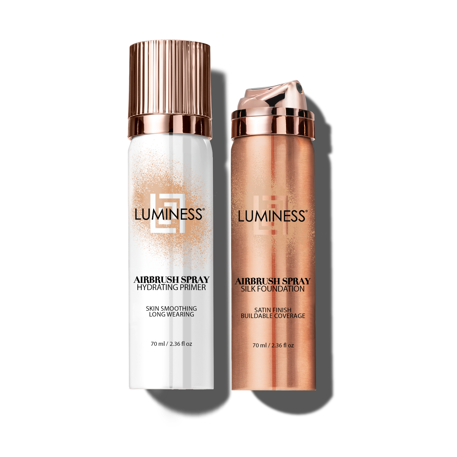 Airbrush Spray Silk Foundation & Hydrating Primer Offer – LUMINESS