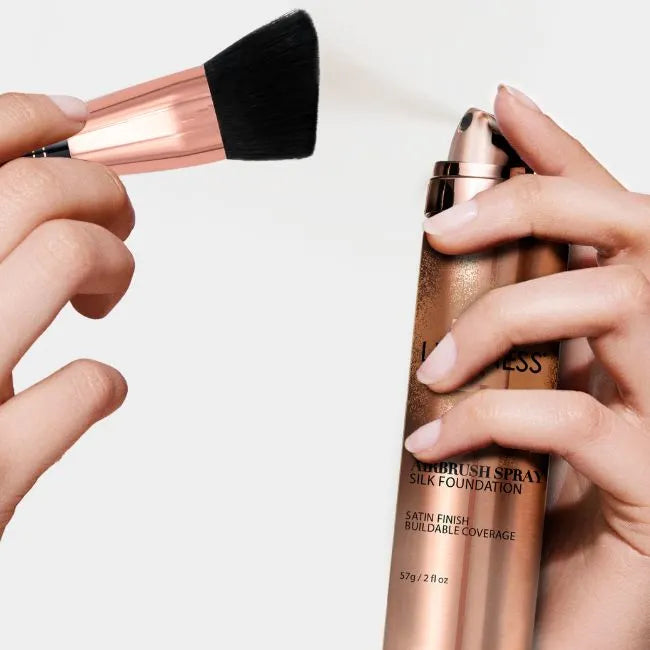 Look flawless ALL DAY LONG with this Airbrush Silk Spray Foundation by
